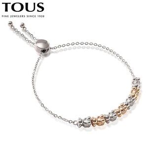 Tous Dual-Tone Beaded Bracelet